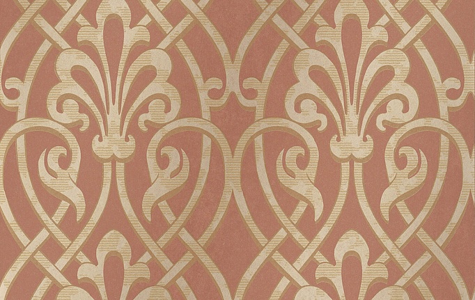 Английские обои Little Greene, коллекция London Wallpapers V, артикул 0256BKETRUS