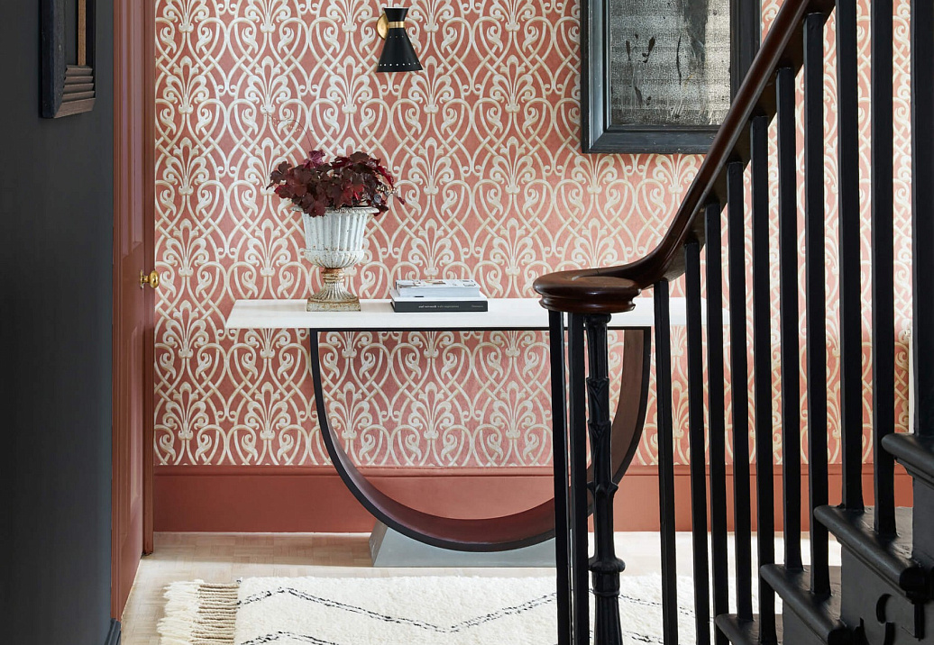 Обои Little Greene London Wallpapers V 0256BKETRUS