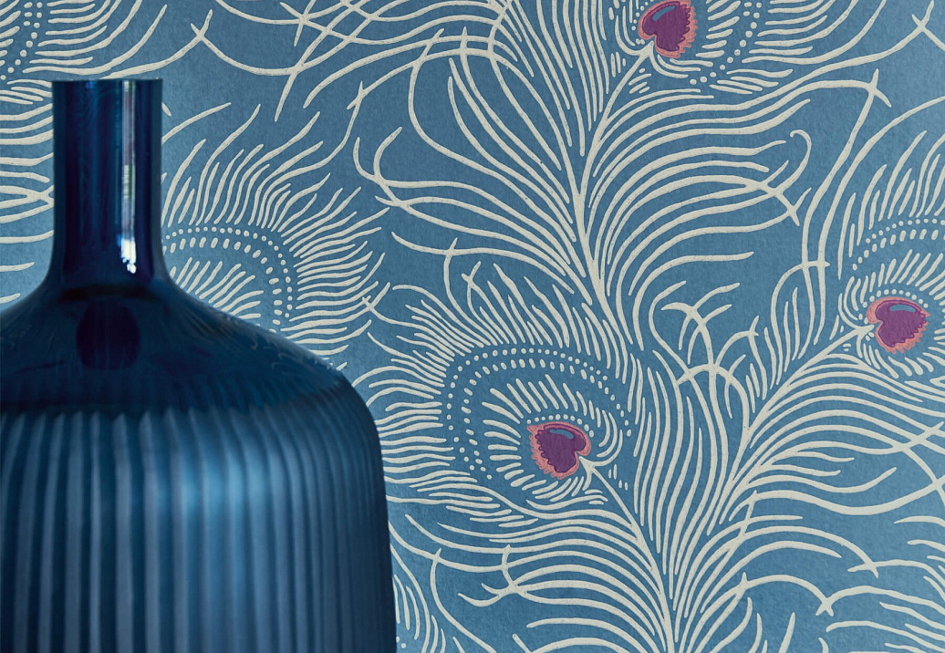Обои Little Greene London Wallpapers V 0256CTBLUEP