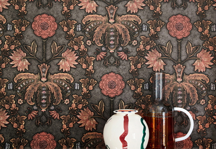 Обои Little Greene London Wallpapers V 0282NBHIDEZ