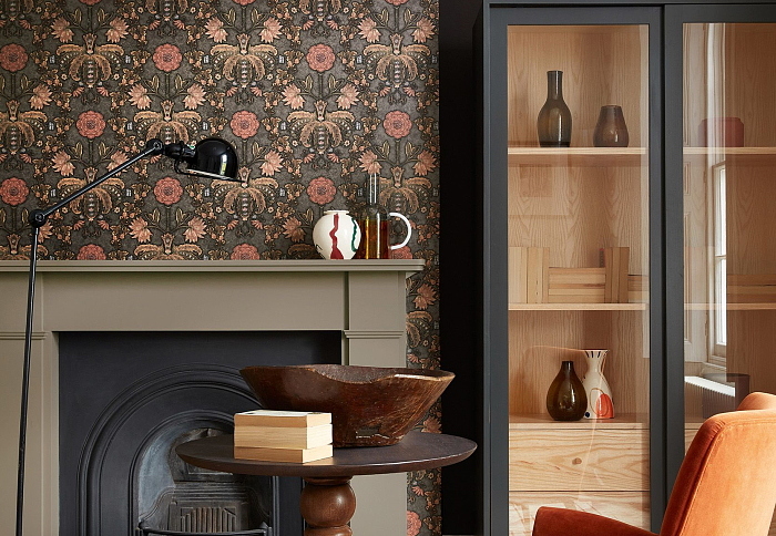 Обои Little Greene London Wallpapers V 0282NBHIDEZ