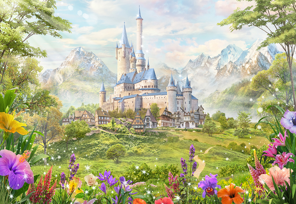 Панно и фотообои Affresco Сказки Affresco AF687-COL1