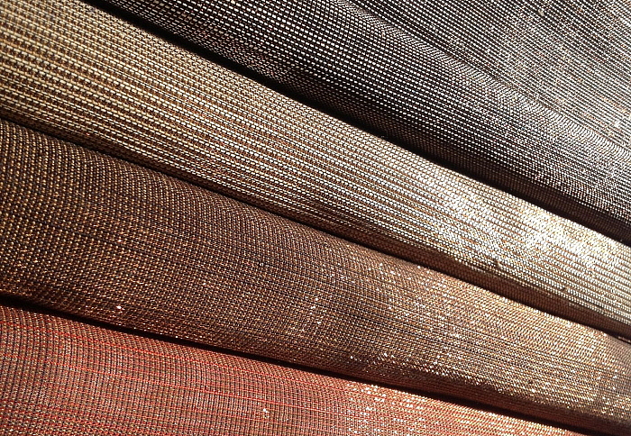 Ткань Bisson Bruneel Polyabaca-Polycuivre-Polynylon Polycuivre-Rouge