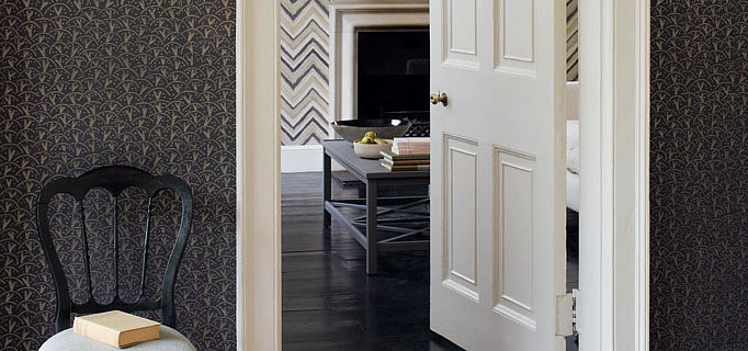 Обои Sanderson Bloomsbury Canvas 211096