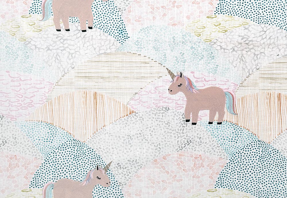 Ткань Daylight Ternura Unicorn/Candy
