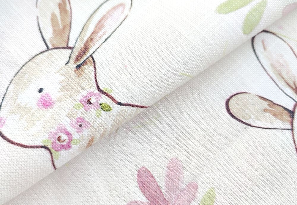 Ткань Daylight Ternura Bunny/Blush