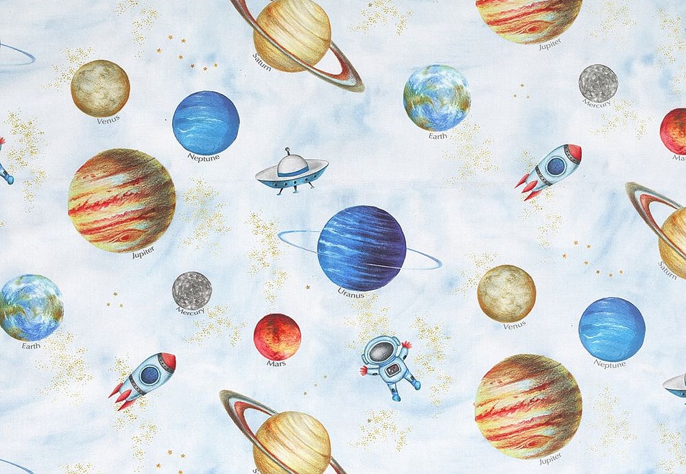 Ткань Daylight Ternura Planets/Sky
