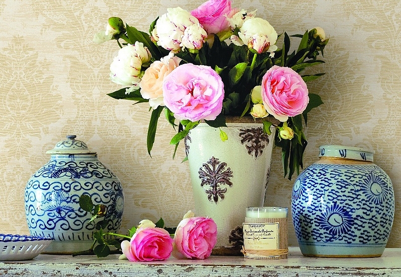 Обои Aquarelle Wisteria Cottage CW21307