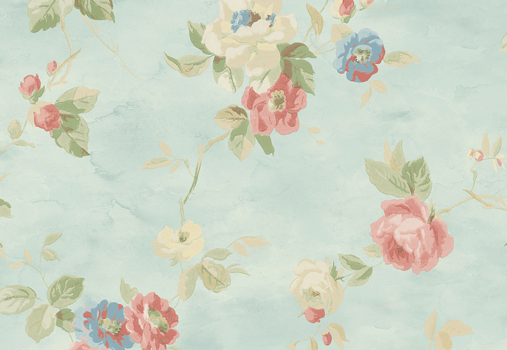 Обои Wallquest Watercolor Florals MF20702