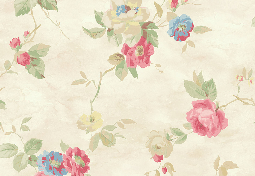 Обои Wallquest Watercolor Florals MF20711