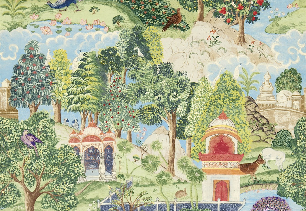 Ткань Zoffany Jaipur Prints and Embroideries 321686