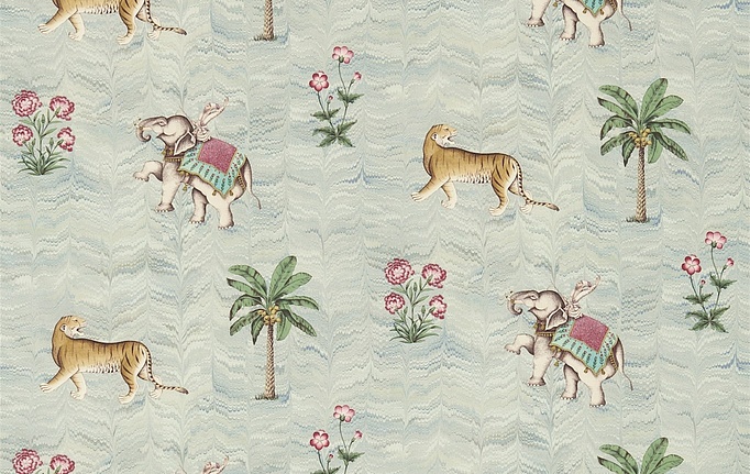 Английская ткань Zoffany, коллекция Jaipur Prints and Embroideries, артикул 321693