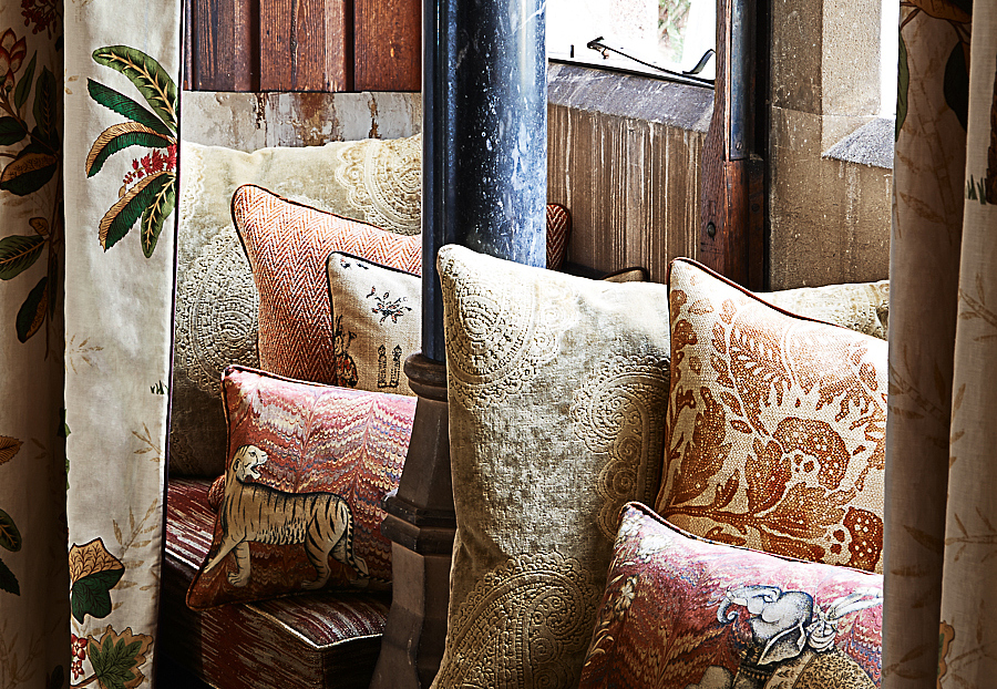 Ткань Zoffany Jaipur Prints and Embroideries 321694
