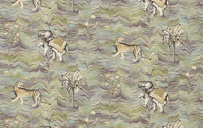 Английская ткань Zoffany, коллекция Jaipur Prints and Embroideries, артикул 321695