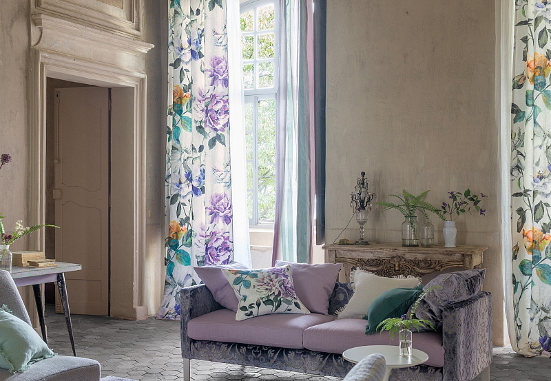 Ткань Designers Guild Couture rose FDG2470/02