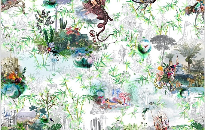 Английские обои Designers Guild, коллекция Scenes and Murals Pattern Book, артикул PCL1003/01
