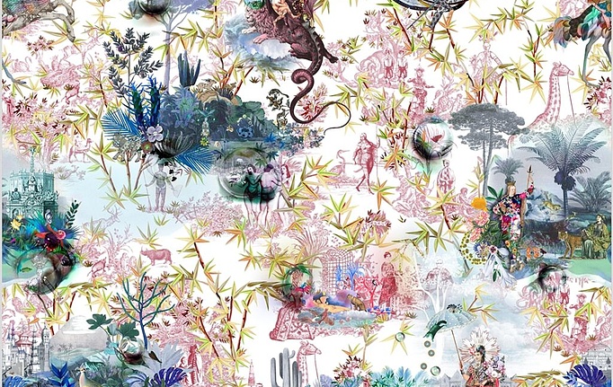 Английские обои Designers Guild, коллекция Scenes and Murals Pattern Book, артикул PCL1003/02
