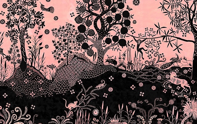 Английские обои Designers Guild, коллекция Scenes and Murals Pattern Book, артикул PCL7030/01
