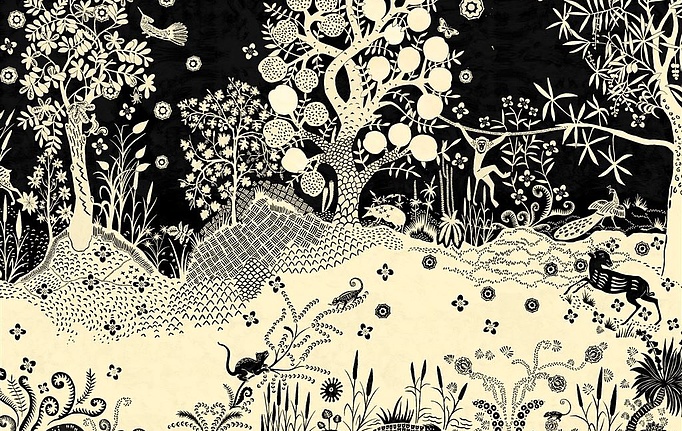 Английские обои Designers Guild, коллекция Scenes and Murals Pattern Book, артикул PCL7030/02
