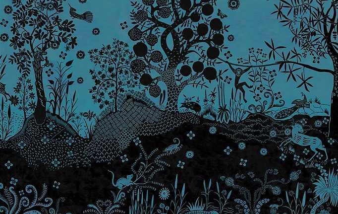 Английские обои Designers Guild, коллекция Scenes and Murals Pattern Book, артикул PCL7030/03