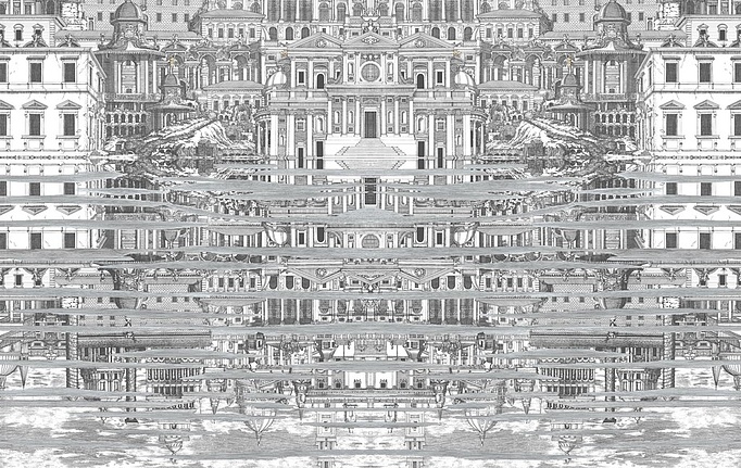Английские обои Cole & Son, коллекция Fornasetti, артикул 77/14051