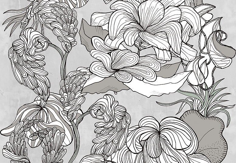Панно и фотообои Wall & Deco 2014 BBGR1402