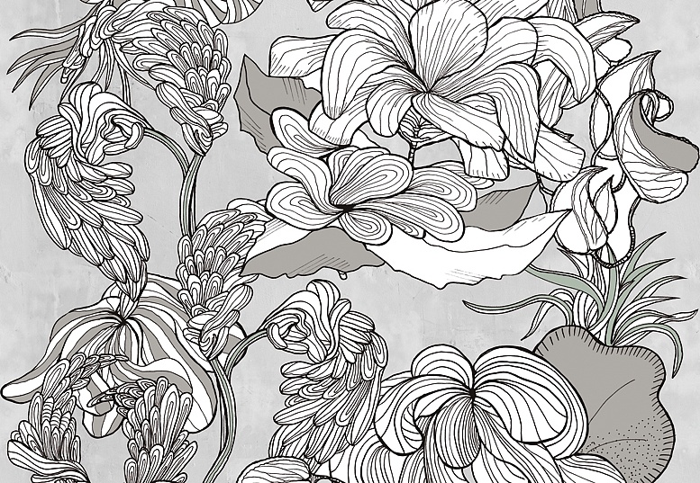 Панно и фотообои Wall & Deco 2014 BBGR1402