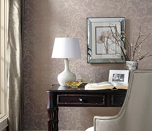 Обои York Silver Leaf II SL5668