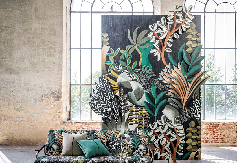 Ткань Casamance Giardini 46150358