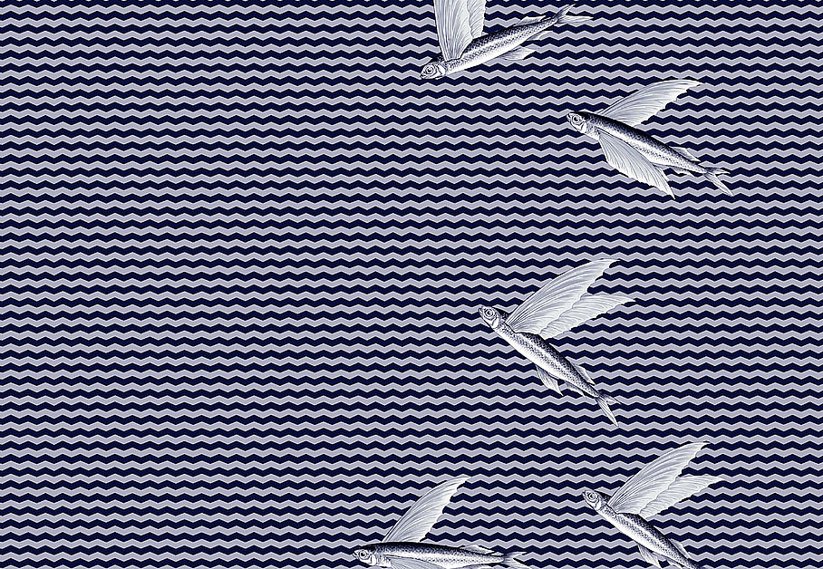 Ткань Flying Fish Interior Textiles K-4-P