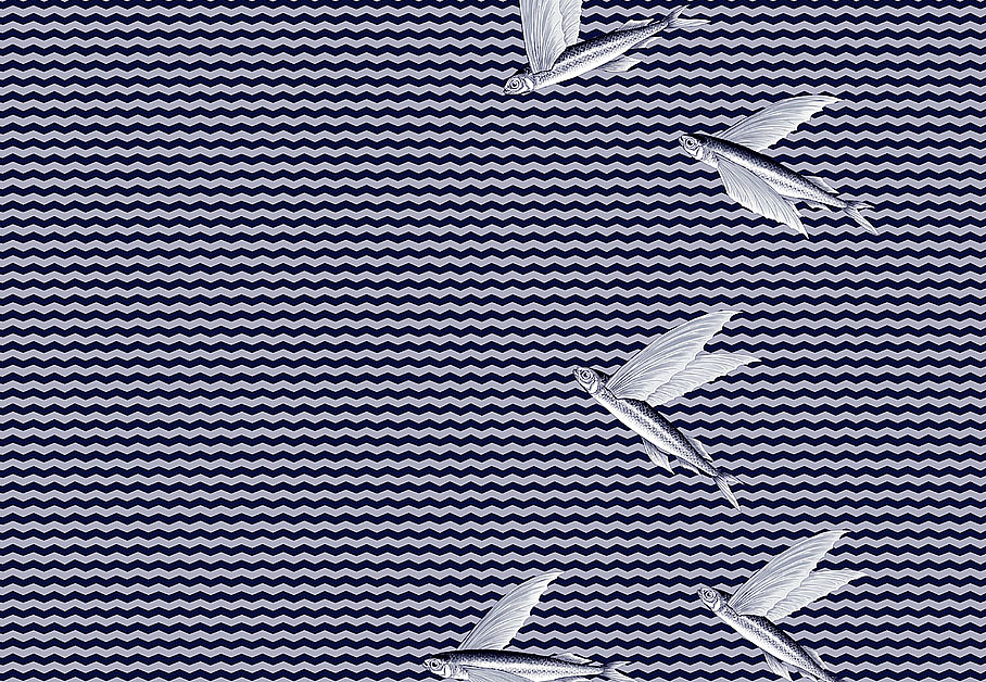 Ткань Flying Fish Interior Textiles K-4-P