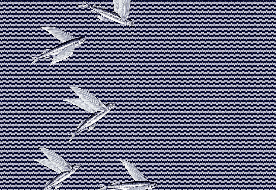Ткань Flying Fish Interior Textiles K-4-L