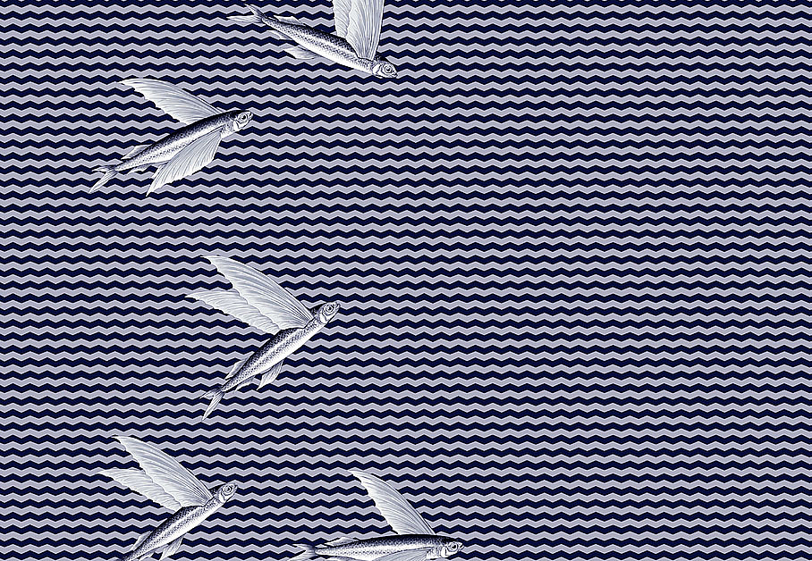 Ткань Flying Fish Interior Textiles K-4-L