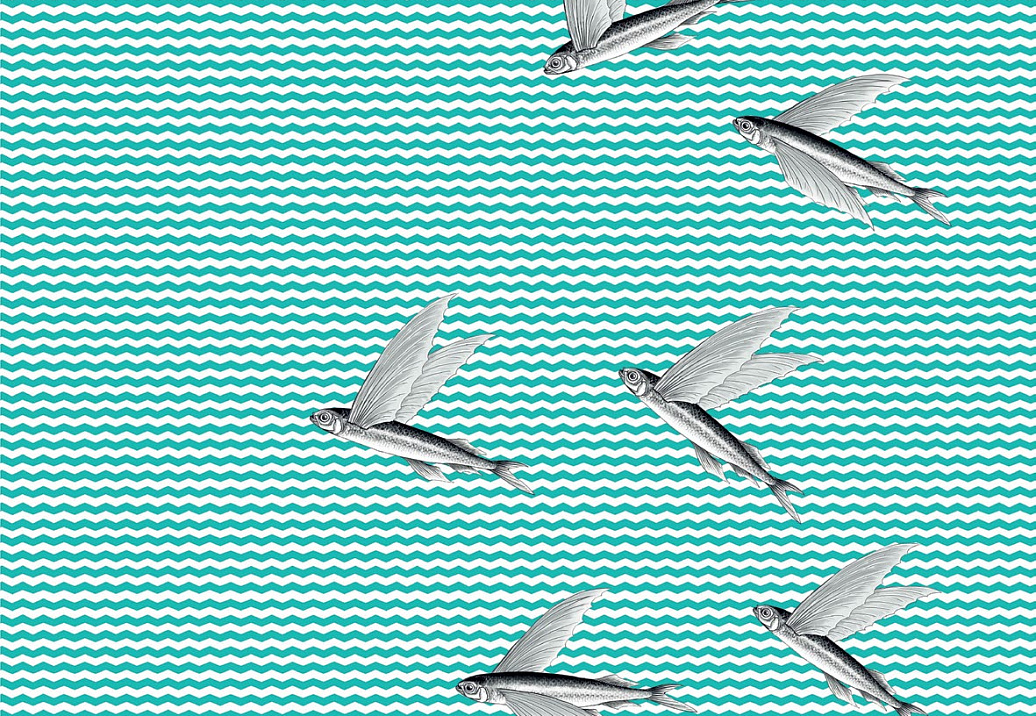 Ткань Flying Fish Interior Textiles T-4-P
