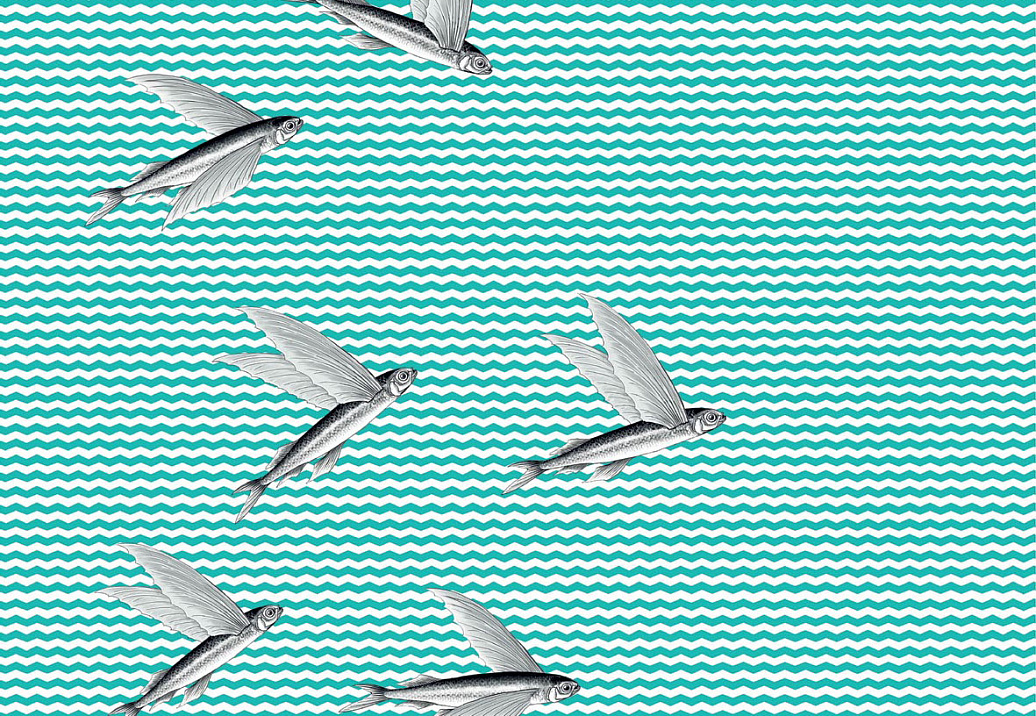 Ткань Flying Fish Interior Textiles T-4-L