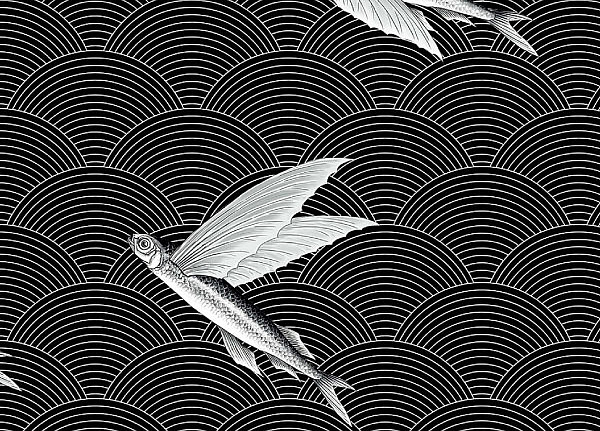Ткань Flying Fish Interior Textiles B-3-P