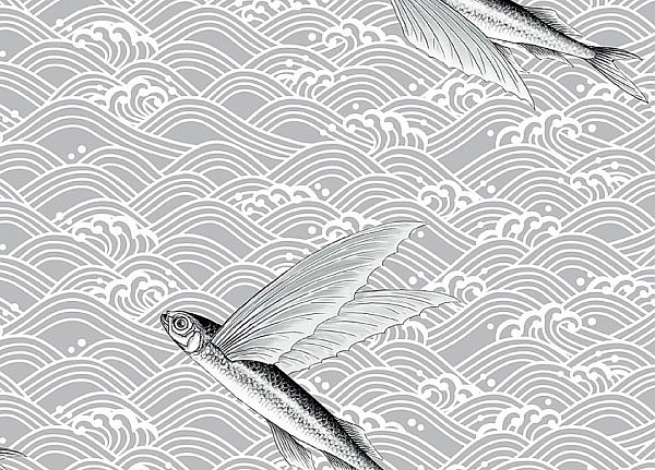 Ткань Flying Fish Interior Textiles C-2-P