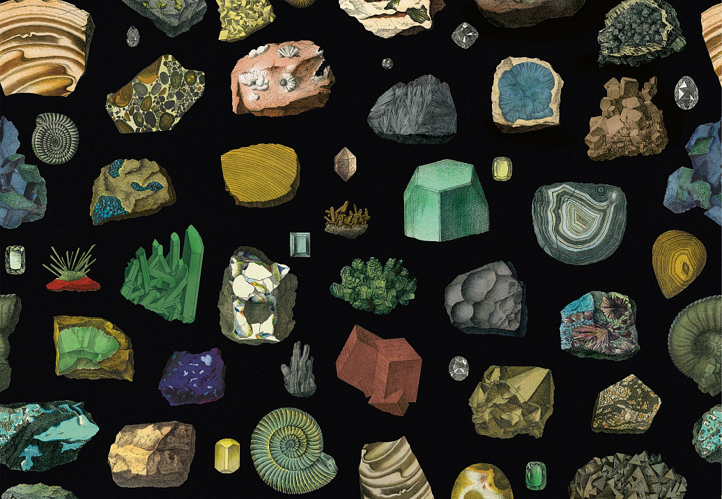 Панно и фотообои Bien Fait Papier Peint Crystals/Black