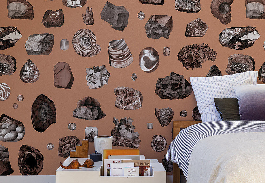 Панно и фотообои Bien Fait Papier Peint Crystals/Terracotta