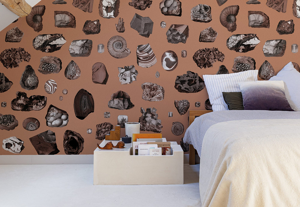 Панно и фотообои Bien Fait Papier Peint Crystals/Terracotta
