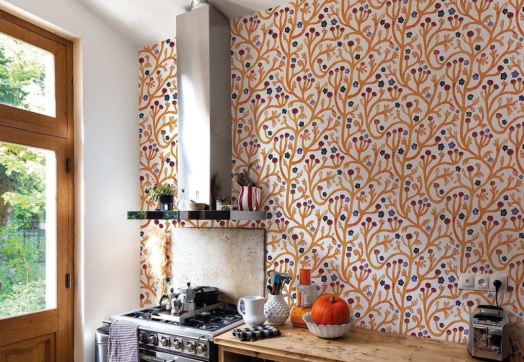 Панно и фотообои Bien Fait Papier Peint Cottage/EarlGrey