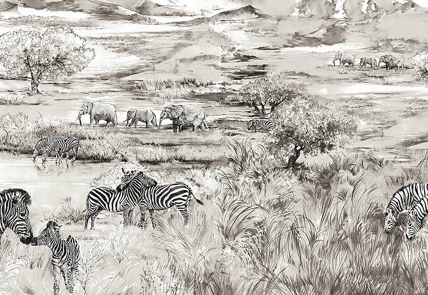 Панно и фотообои Faboie Silk Painting I F-AF2001