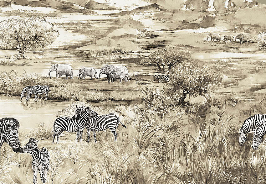 Панно и фотообои Faboie Silk Painting I F-AF2002