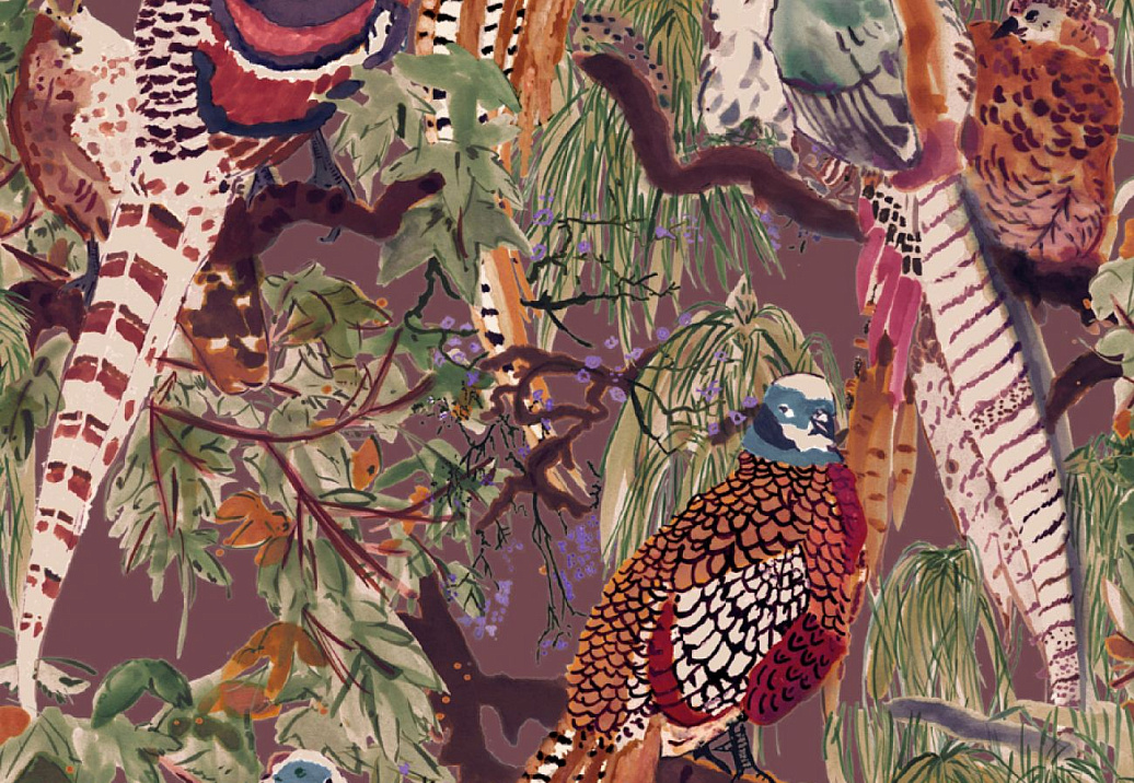 Обои Mulberry Icons Wallpaper FG101/V54