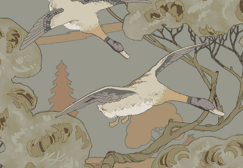 Обои Mulberry Icons Wallpaper FG102/A116