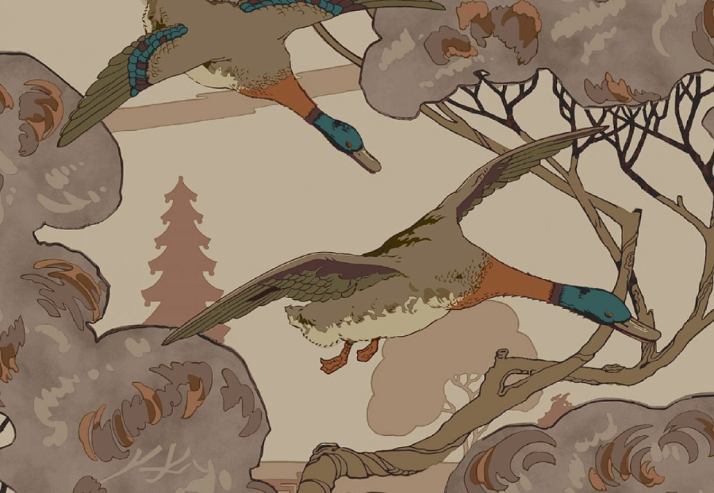 Обои Mulberry Icons Wallpaper FG102/H113