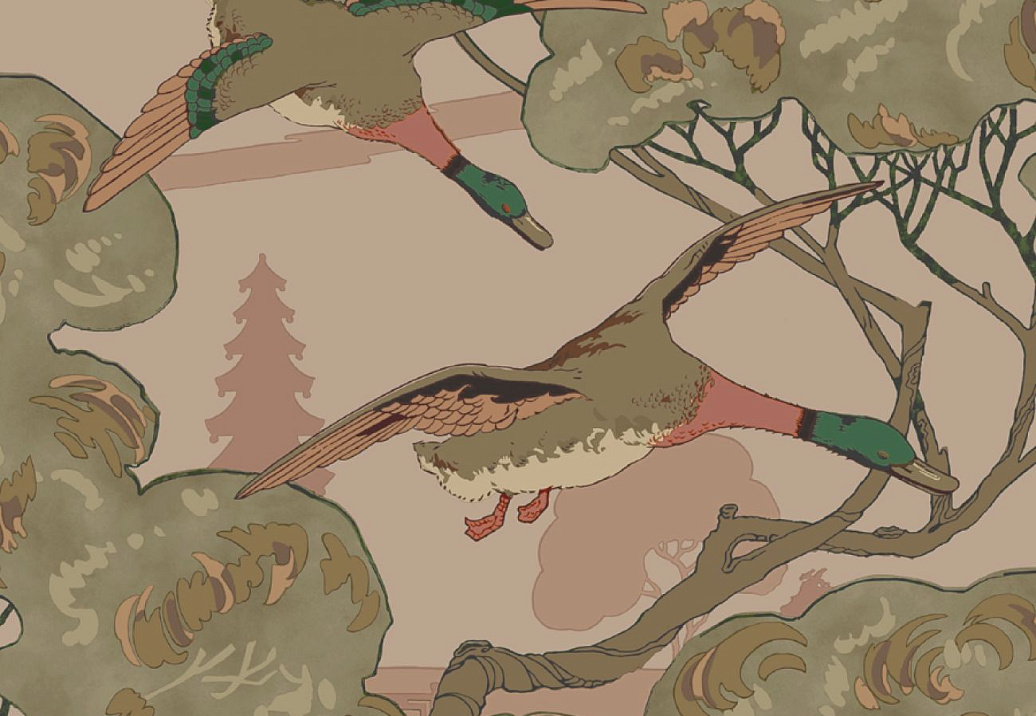 Обои Mulberry Icons Wallpaper FG102/H150