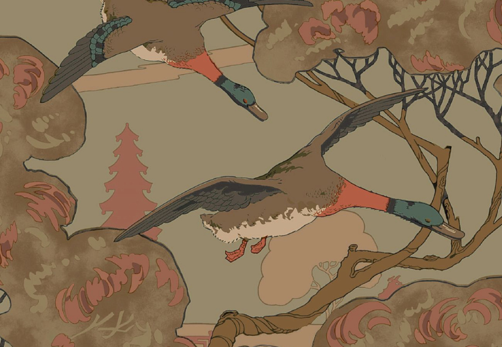 Обои Mulberry Icons Wallpaper FG102/S108