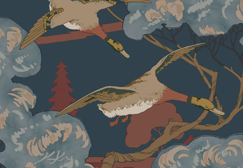 Обои Mulberry Icons Wallpaper FG102/V110