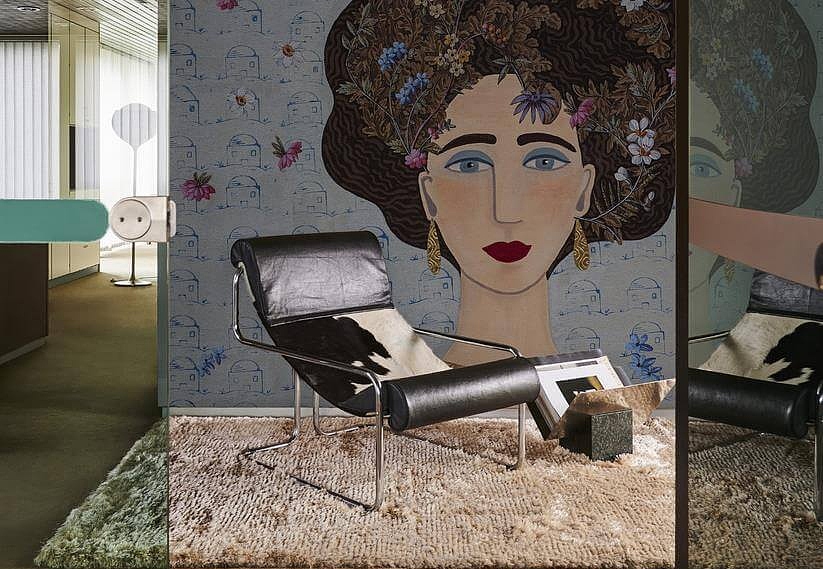Панно и фотообои Wall & Deco Contemporary Wallpaper 2022 WDBI2201